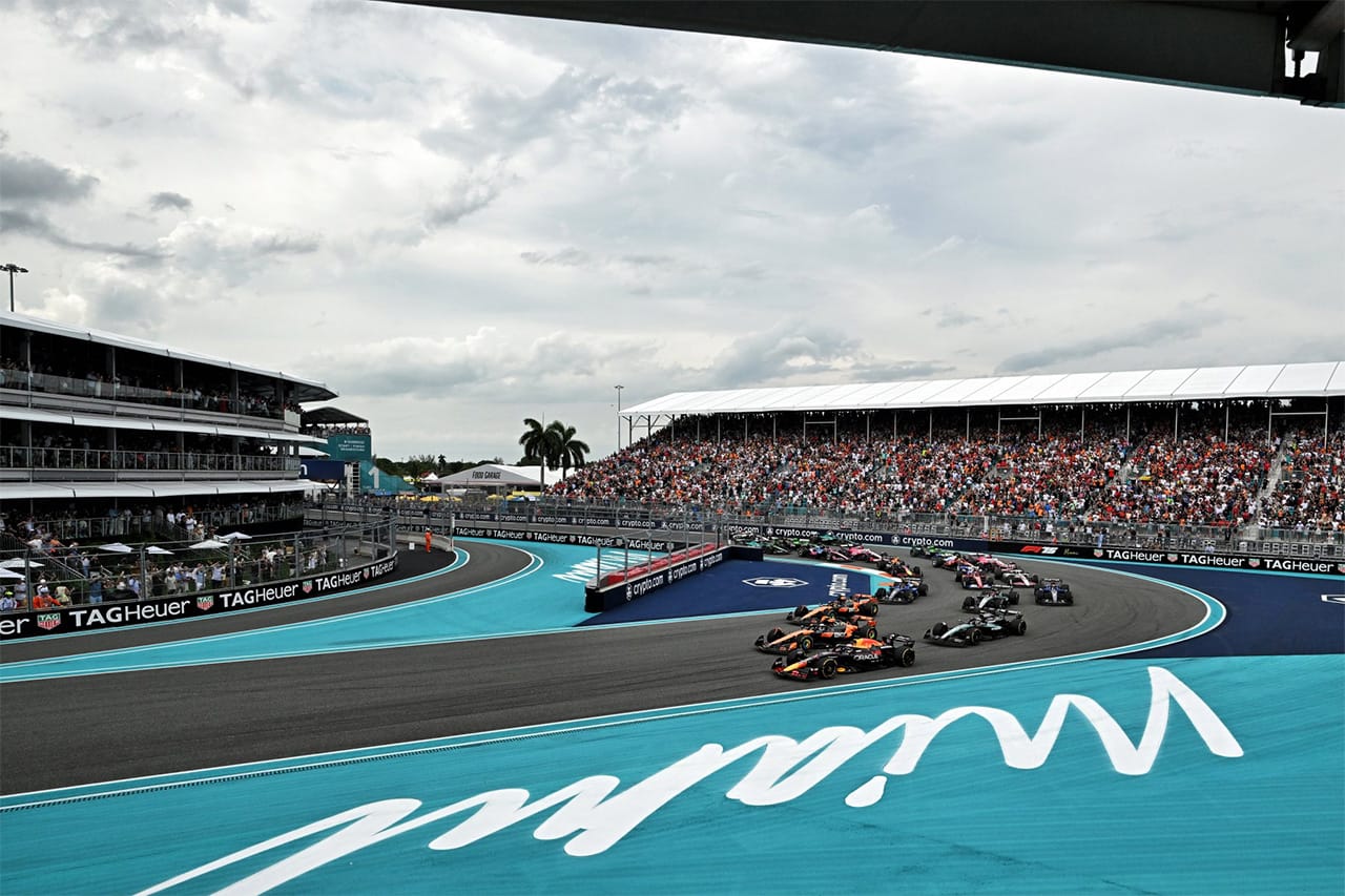 F1マイアミGP FP1を90分に延長 2026年F1レギュレーション修正に対応