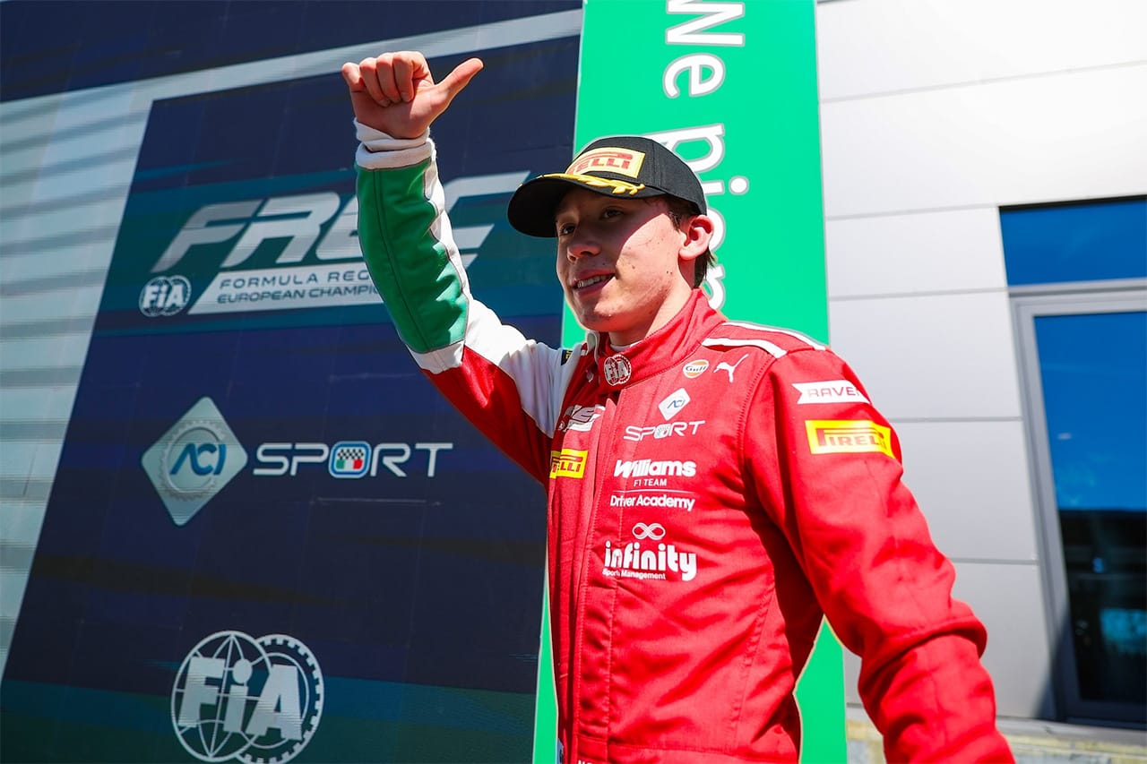 中村紀庵ベルタがFIA FREC開幕戦で歴史的優勝「新時代の最高のスタート」
