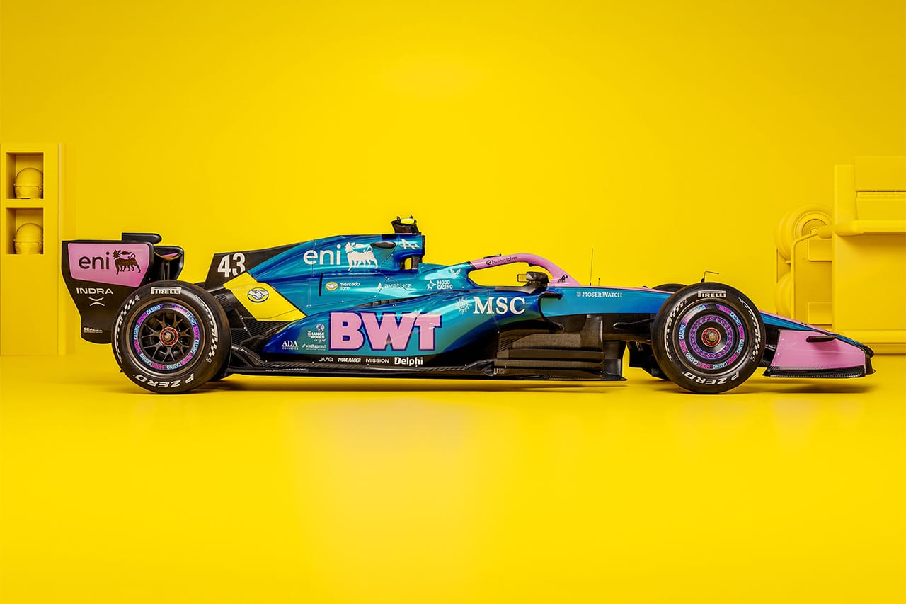 アルピーヌF1 マイアミGPで特別リバリー導入 メルカドリブレ強化とA526改良