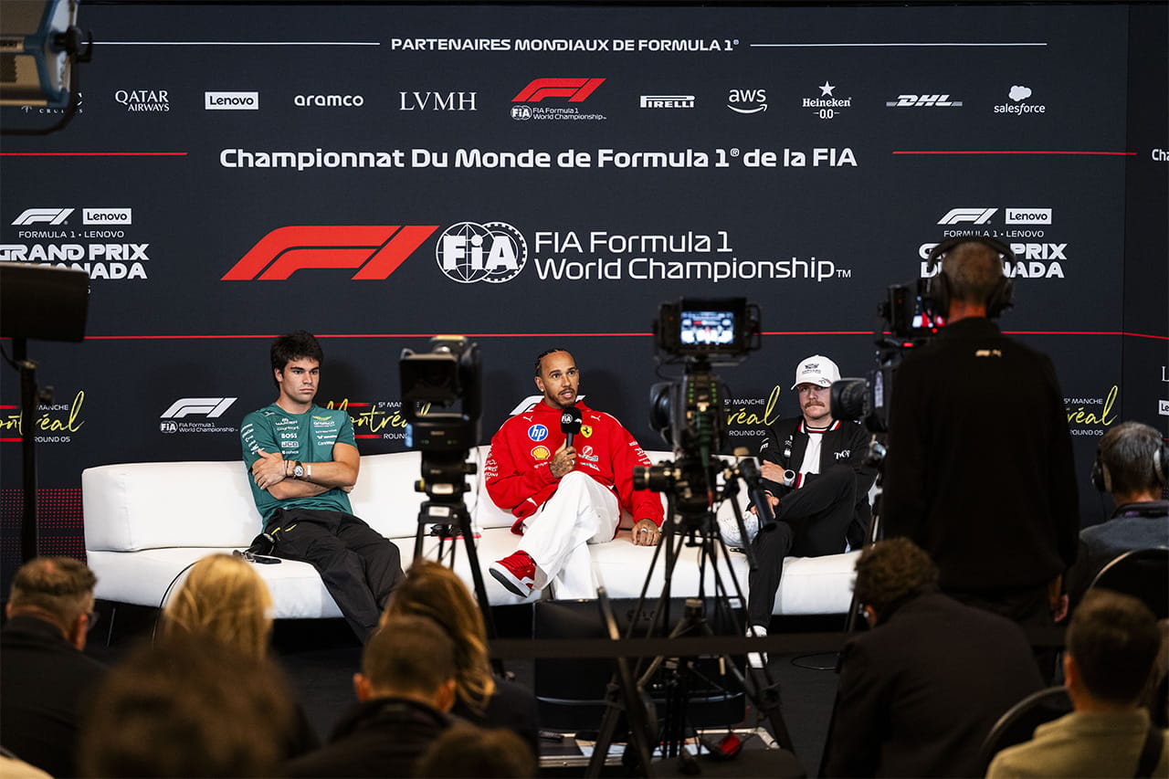 F1カナダGP 記者会見 PART1:ストロール母国戦、ハミルトンがアーセナル優勝に涙