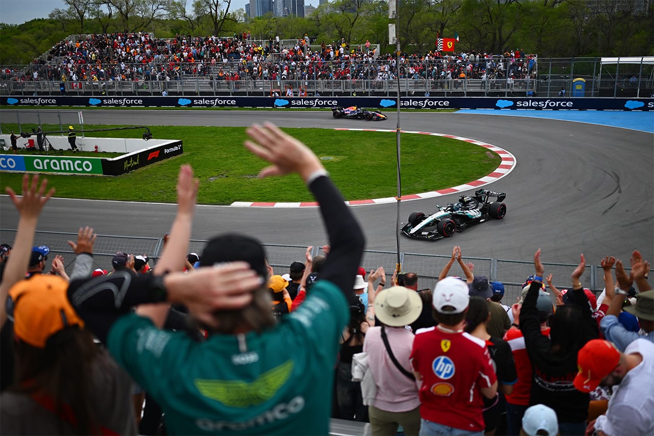 F1カナダGP予選 ハイライト動画：ラッセルが劇的ポール メルセデス最前列独占