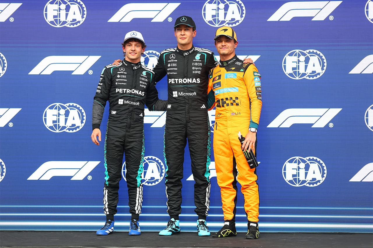 F1カナダGP予選:ラッセルが劇的ポール メルセデスがフロントロウ独占