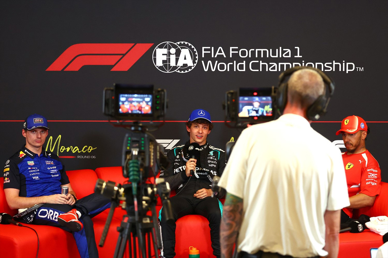 F1モナコGP予選 FIA記者会見：アントネッリ「まだ震えている」