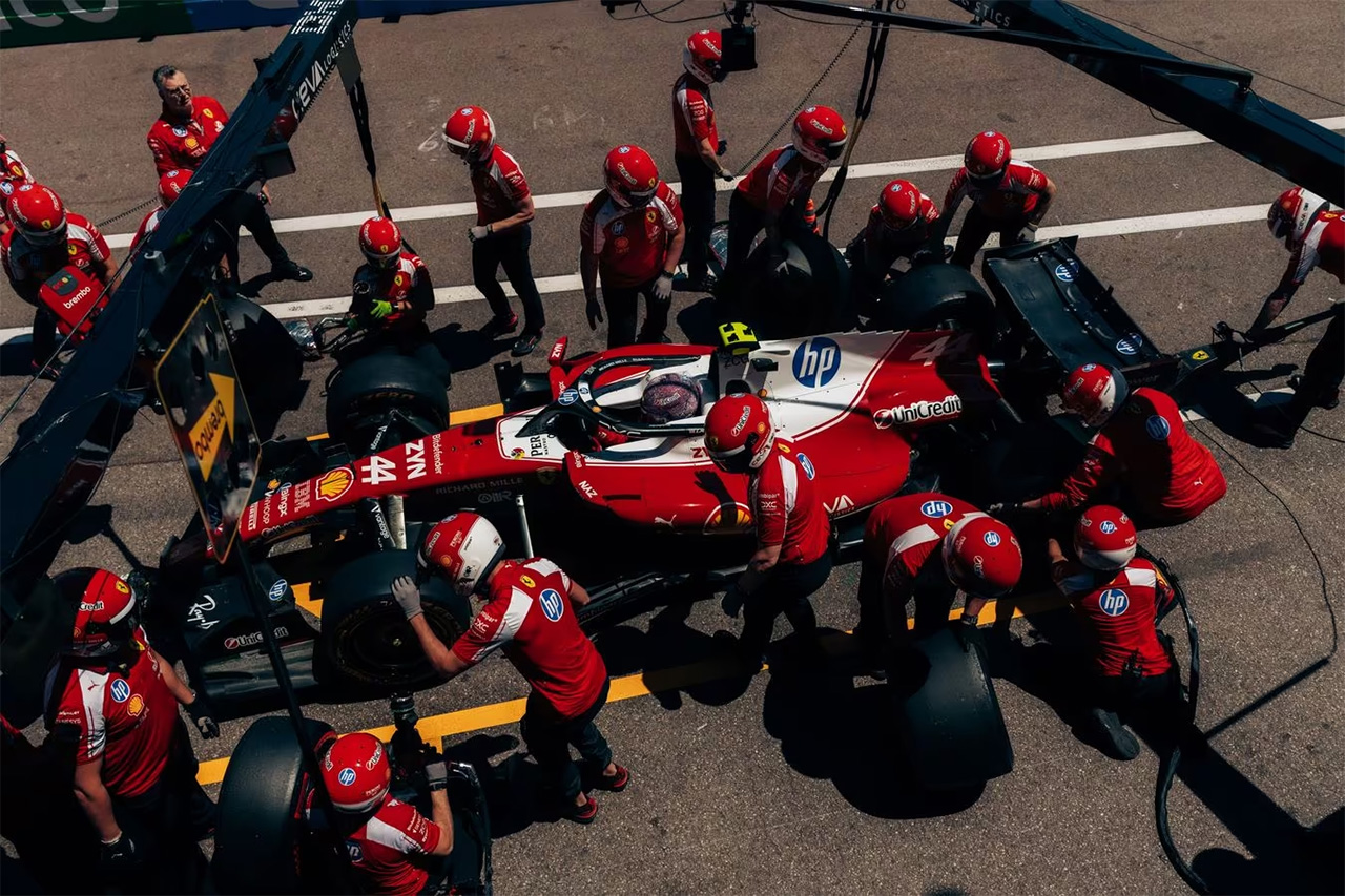 フェラーリF1ブレーキ問題 ハミルトンはブレンボ製ディスクを使用せず