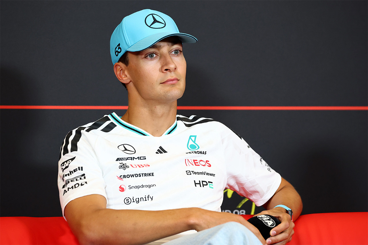 ジョージ・ラッセル メルセデスF1残留を明言「来季も100%ここで走る」