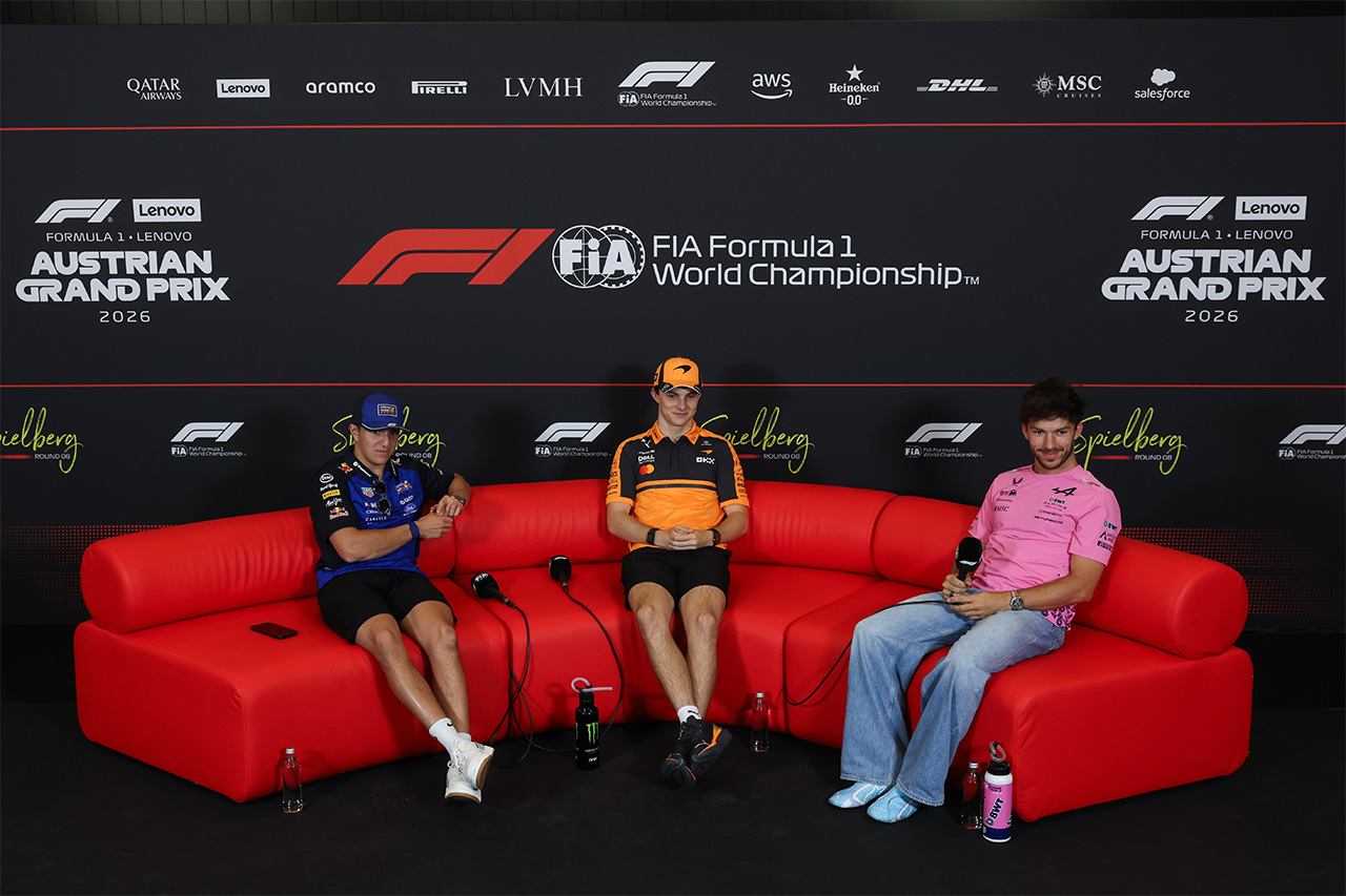 F1オーストリアGP 記者会見 PART1：モナコ裁定や開発競争について3人が語る