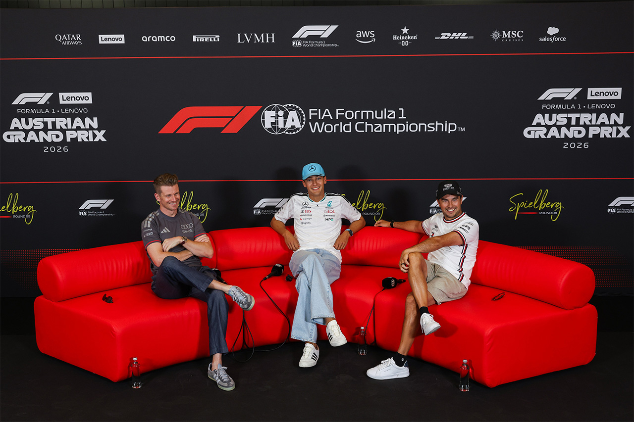 F1オーストリアGP 記者会見 PART2：ラッセルがフェラーリの躍進を警戒