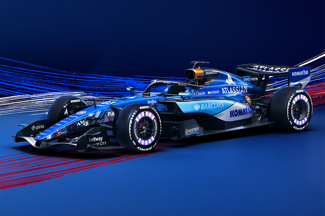 ウィリアムズF1 イギリスGPでユニオンジャックの特別カラーリング