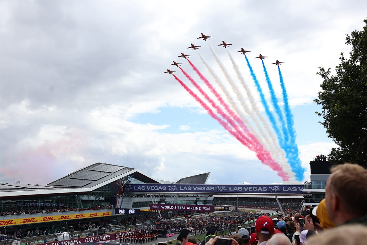 2026年F1イギリスGP テレビ放送時間・配信日程（フジテレビNEXT・FOD）