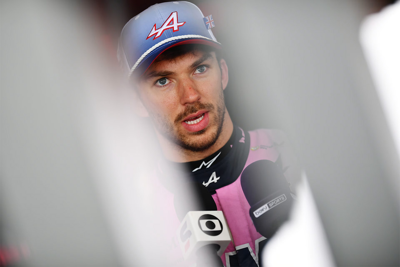 ピエール・ガスリー アルピーヌF1に不満爆発 コラピント逆転許した痛恨ミス