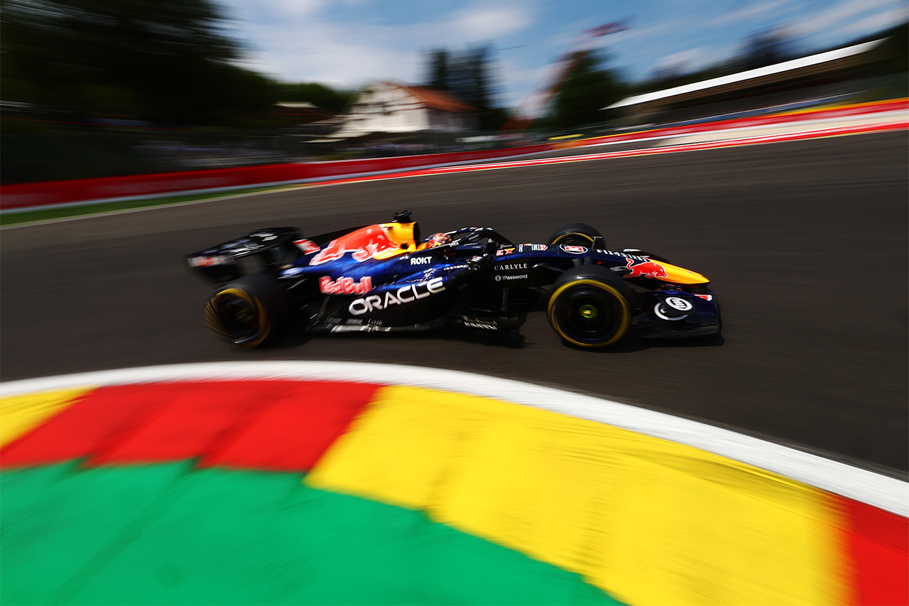 F1ベルギーGP FP1:フェルスタッペン最速 フェラーリ好調 アントネッリ激怒