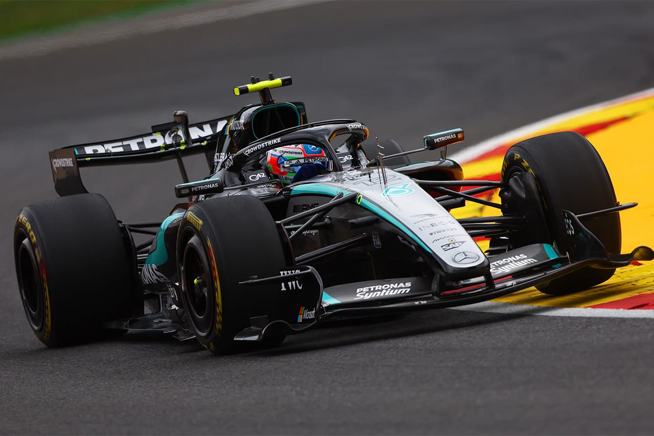 F1ベルギーGP FP2:アントネッリ最速 ガスリー大クラッシュやラッセル不振