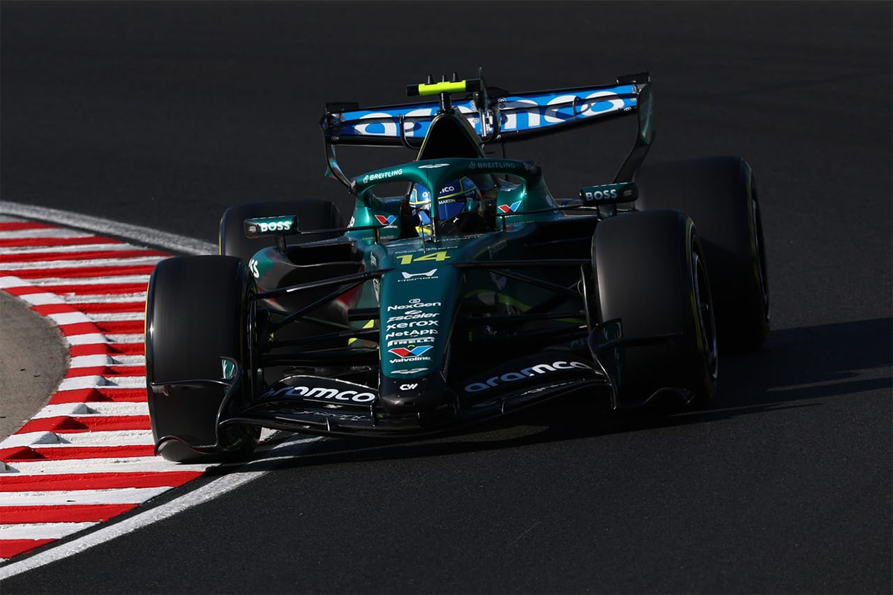 F1ハンガリーGP フリー走行3回目 結果・タイムシート：アロンソは2.4秒差で17番手
