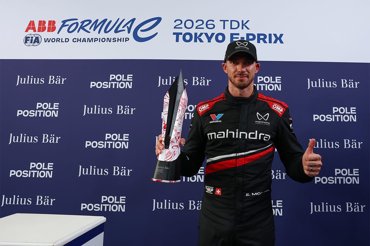 フォーミュラE:エルアルド・モルタラが東京E-Prix第2戦でポールポジション