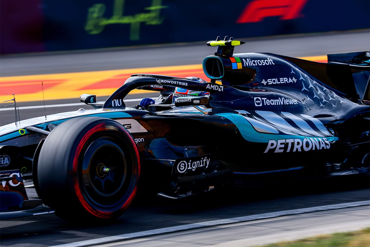 メルセデスF1 フェラーリの「マカレナ」型リアウイングを2025年に検討も不採用