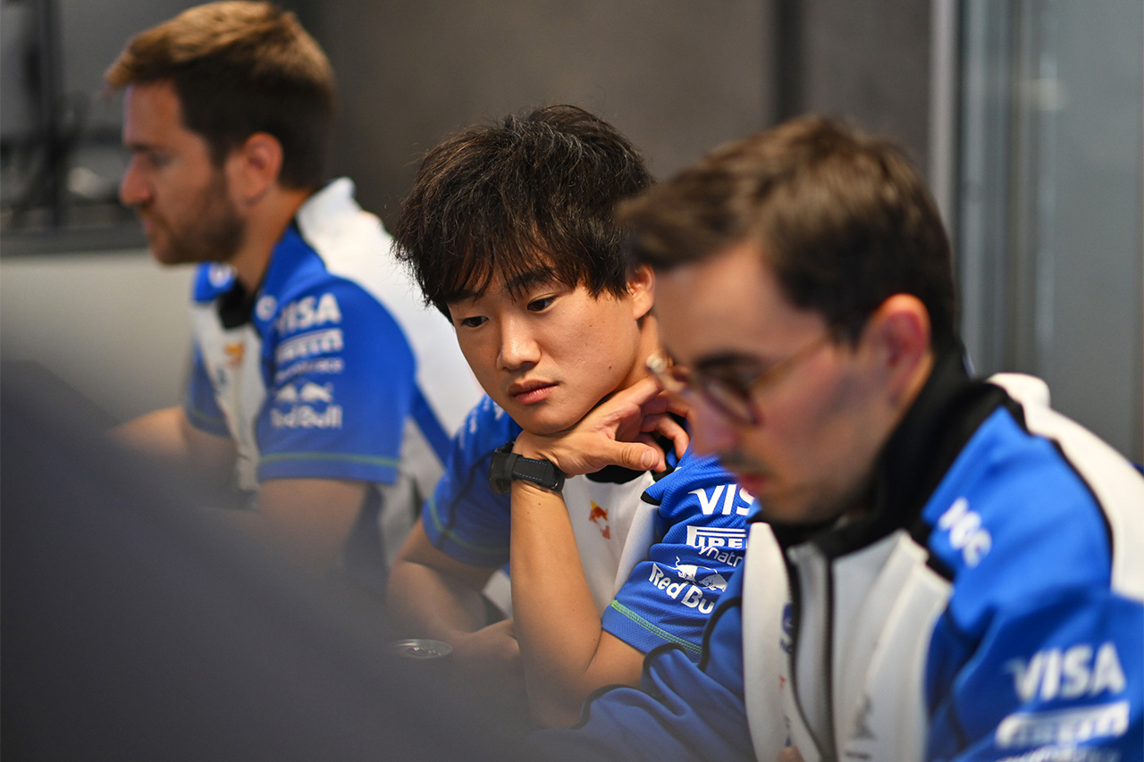 角田裕毅のF1復帰にレーシングブルズ代表が好印象「以前より一段落ち着いた」