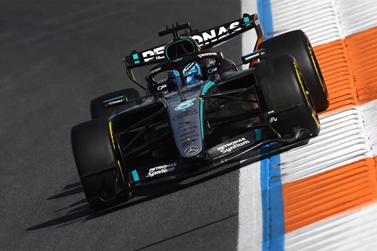 F1オランダGP スプリント予選 結果・タイムシート：ラッセル最速 角田裕毅12番手