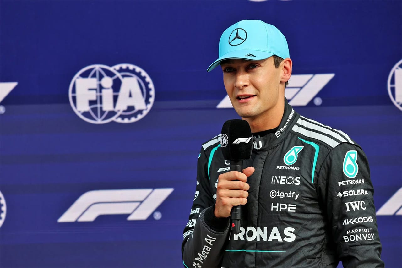 ジョージ・ラッセル F1オランダGPスプリントPP「婚約指輪を渡して軽くなったかな」