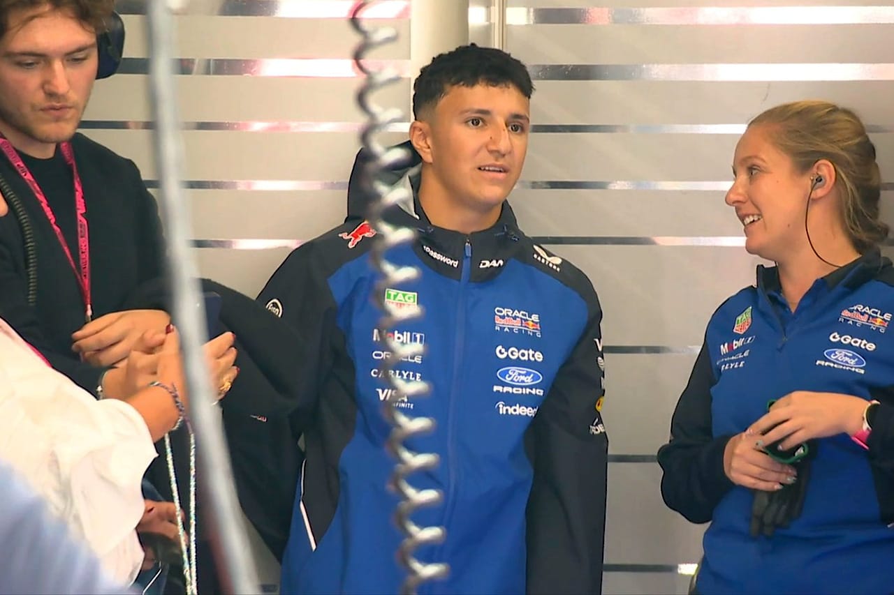アイザック・ハジャー 手首骨折は「軽いひび」 F1イタリアGPで復帰見込み