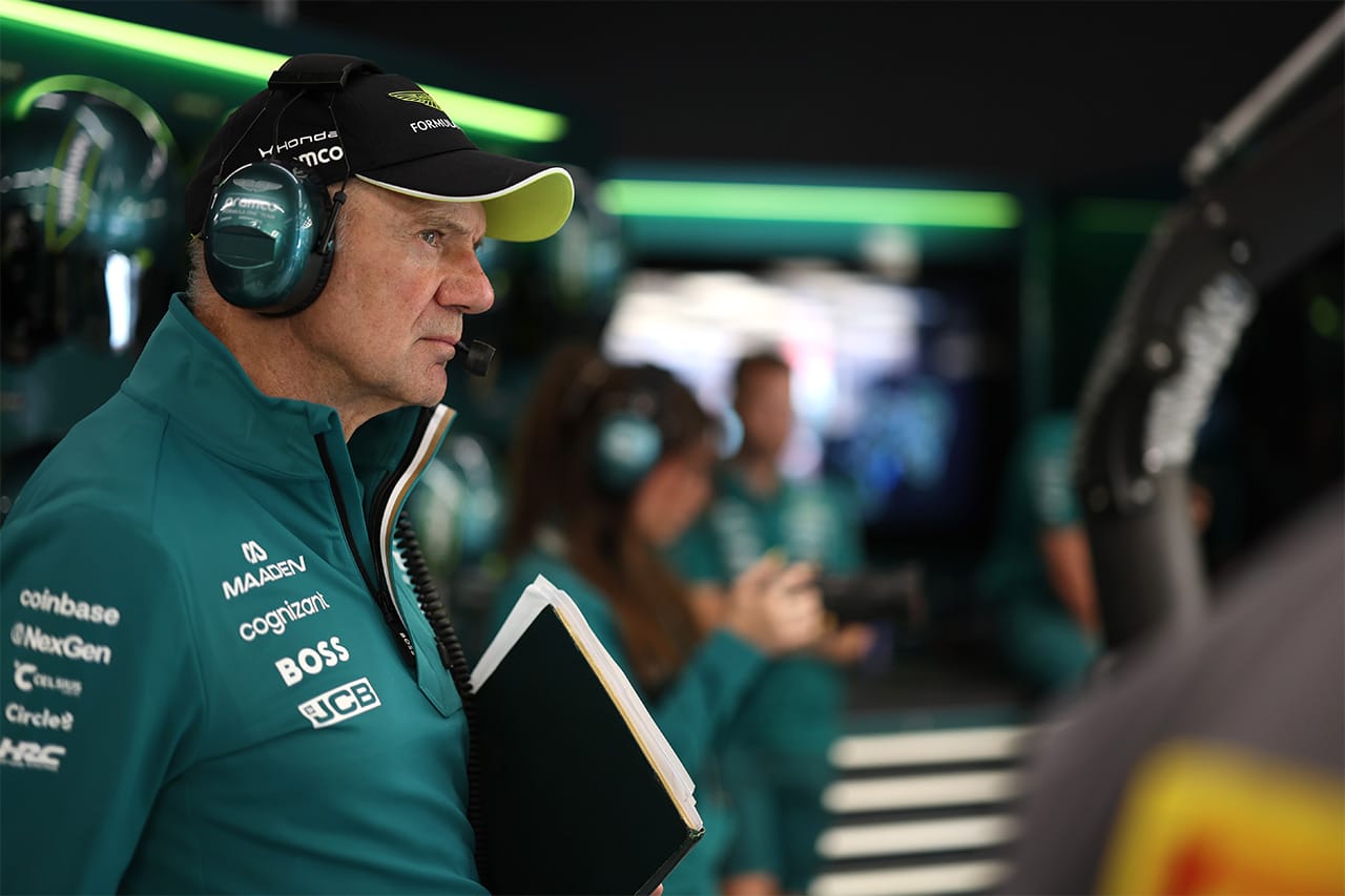 エイドリアン・ニューウェイ アストンマーティンF1の改善実感「空力は大きく前進」