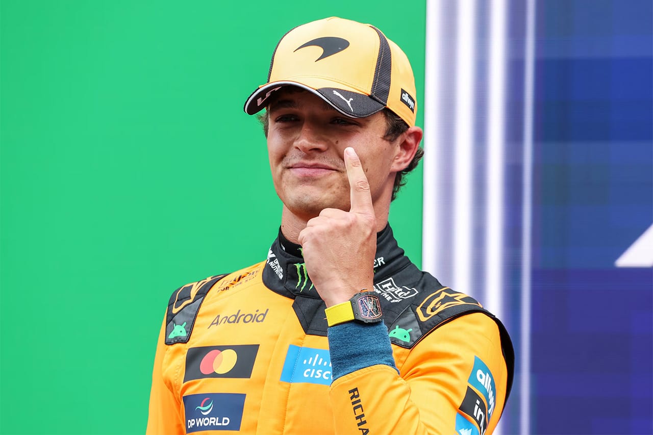 F1オランダGP 予選 詳報：ランド・ノリスが2戦連続PP 角田裕毅は12番手
