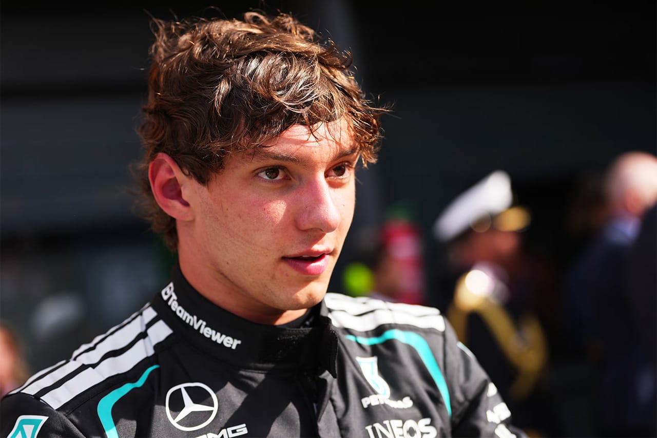 キミ・アントネッリ F1オランダGP2位に落胆「勝てると本気で思っていた」
