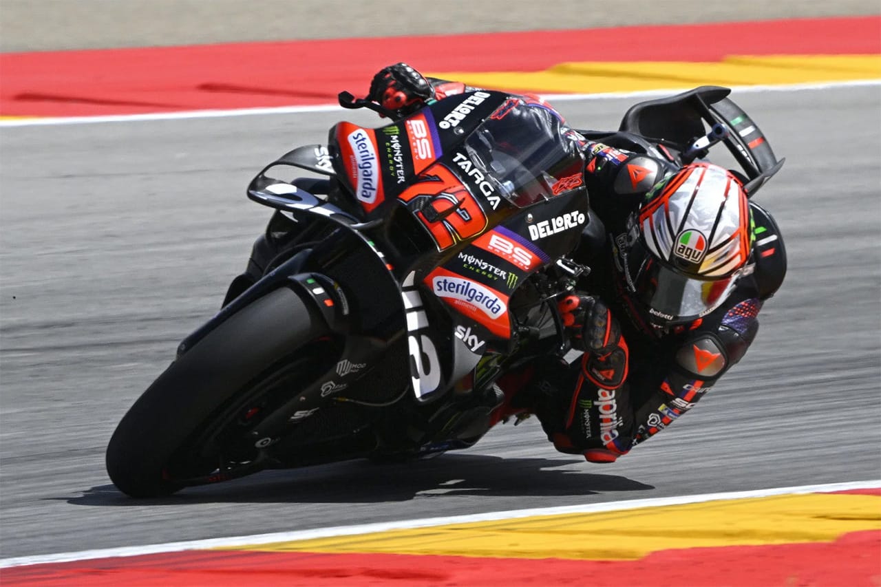 MotoGP アラゴンGP予選：ベッツェッキが史上初1分44秒台でポール