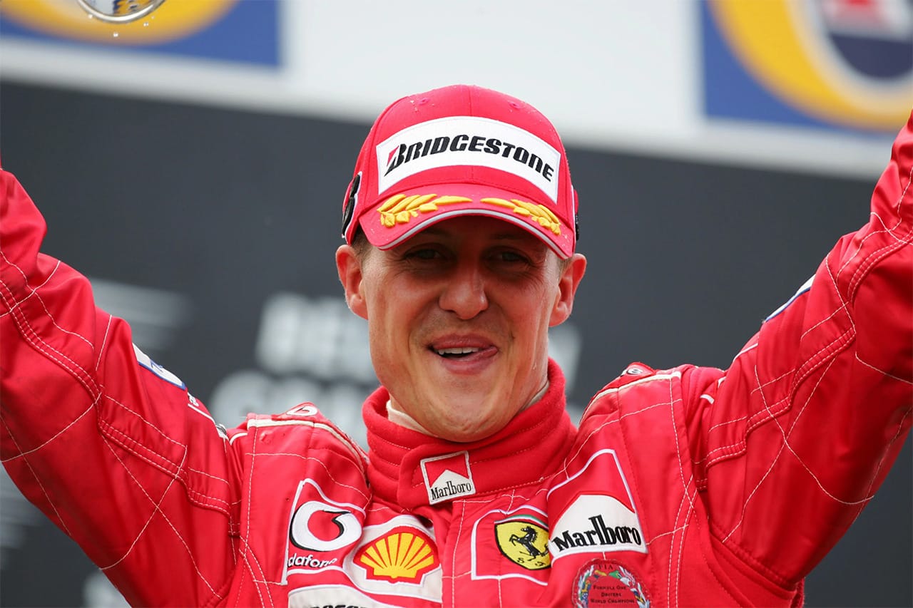 ミハエル・シューマッハ F1史上初の7度目の王座獲得から22年