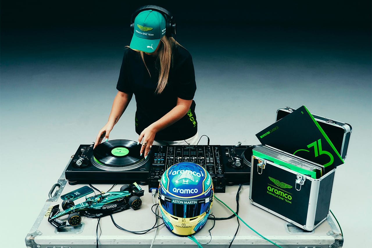 アストンマーティンF1がハウス音楽と異色コラボ 若いファン層との接点拡大へ