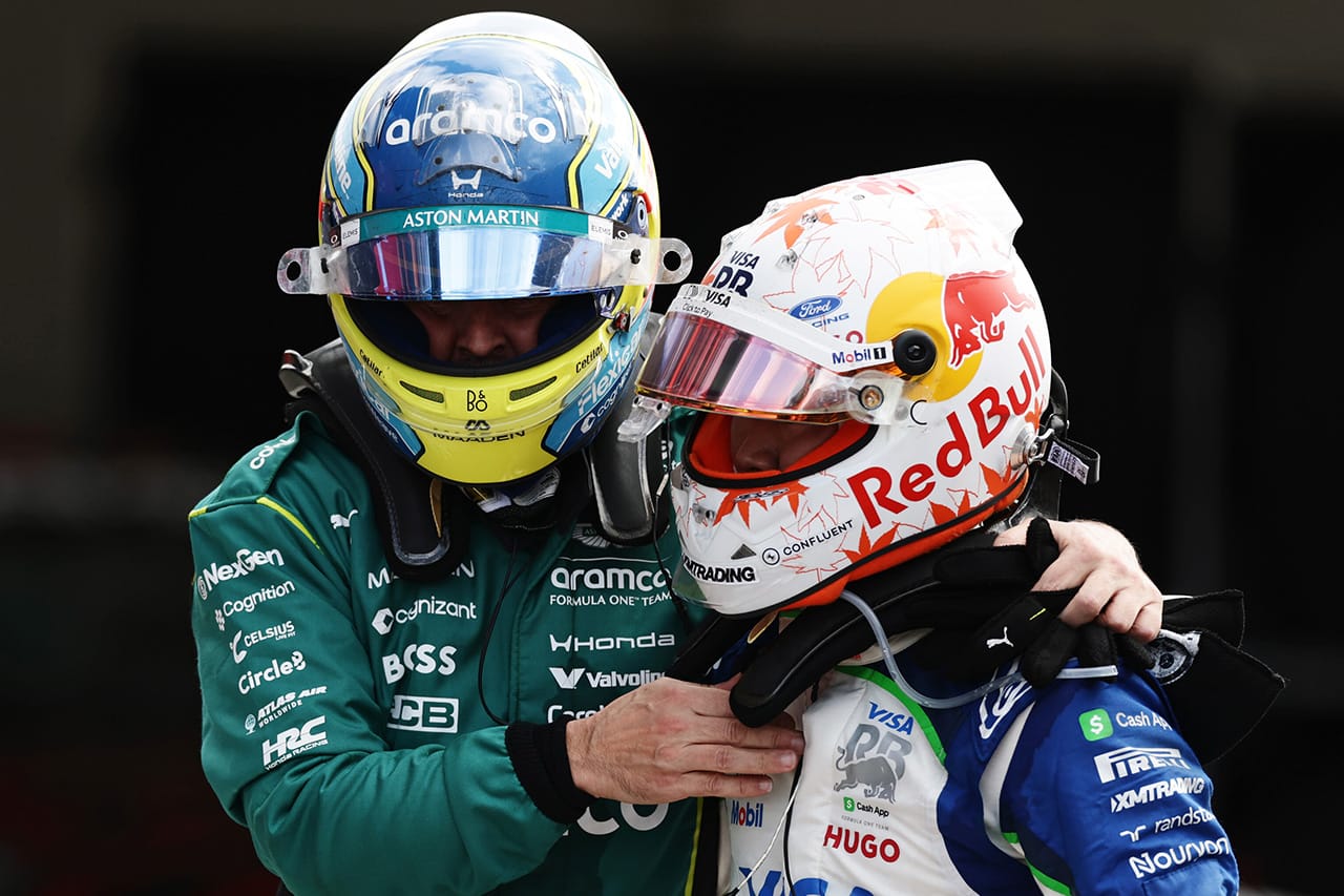 フェルナンド・アロンソ 角田裕毅のF1復帰を絶賛「来年も走ってほしい」