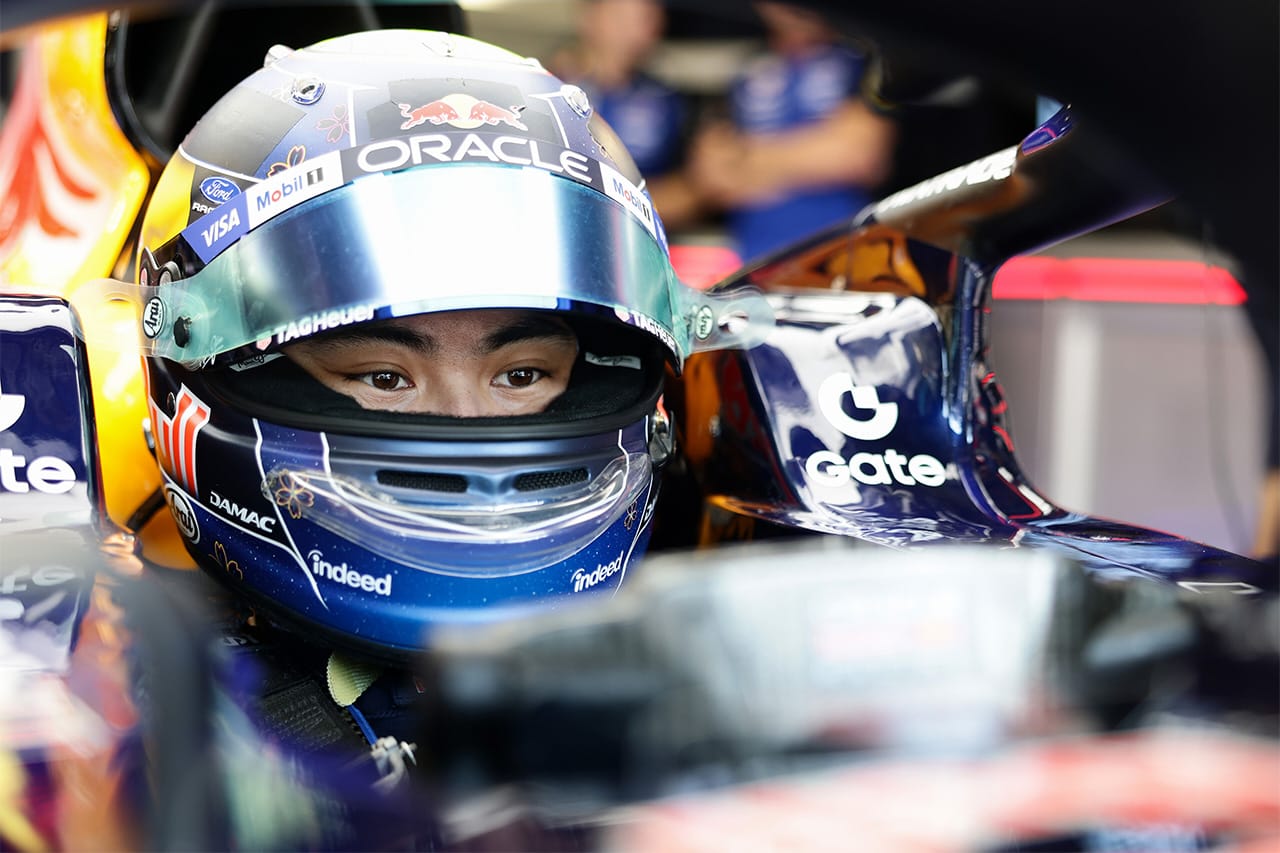 F1イタリアGP FP1で4人の若手ドライバーが出走 岩佐歩夢はレッドブルRB22