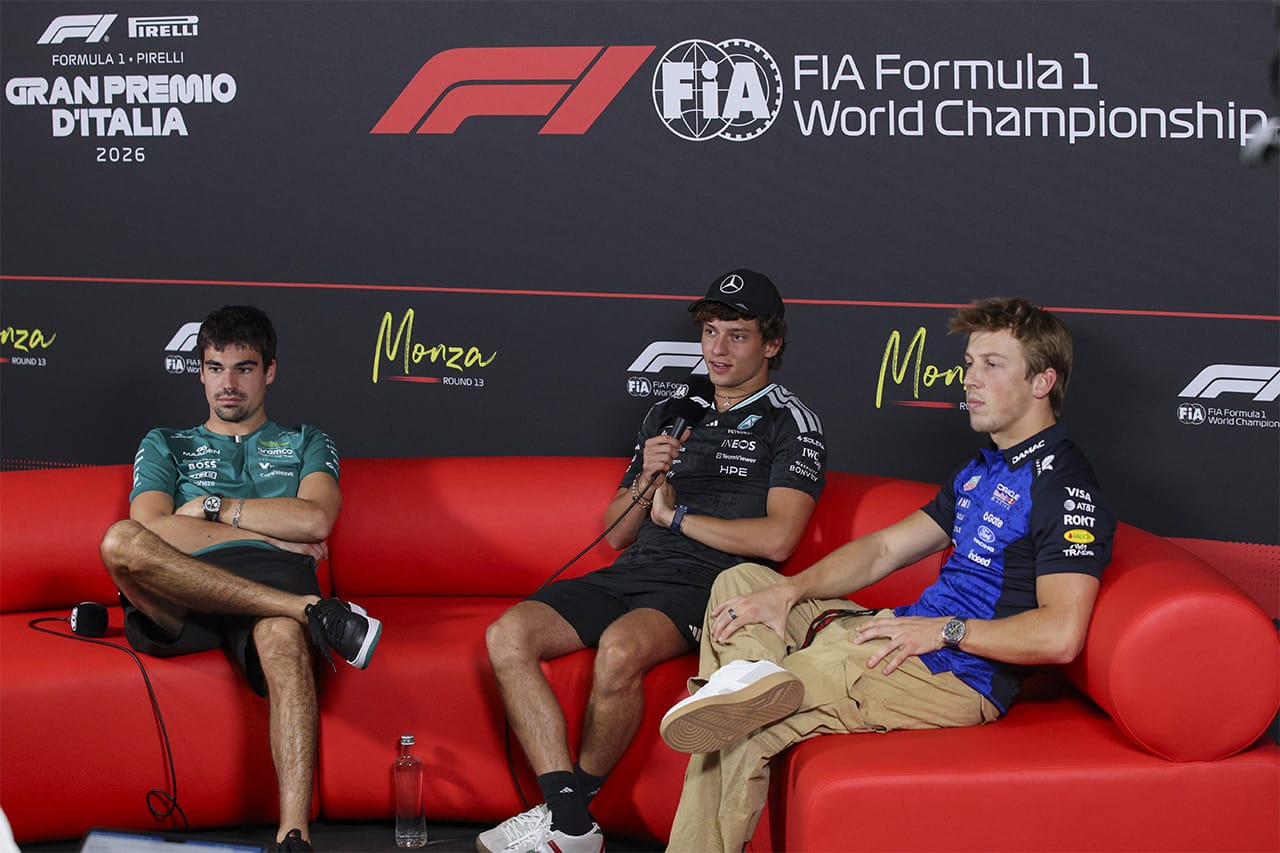 F1イタリアGP 木曜会見PART2:アントネッリ 母国GPで最後尾から逆襲へ