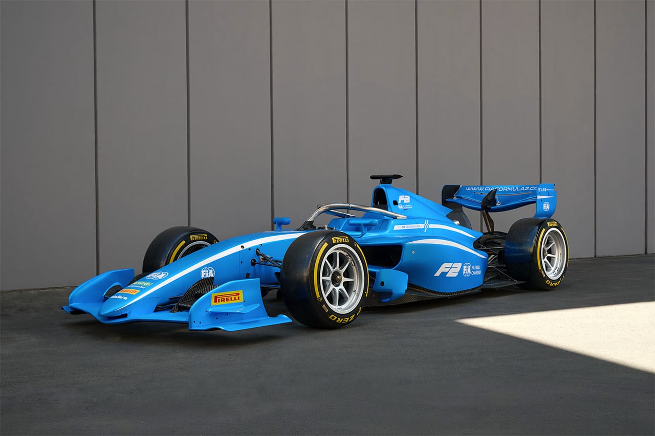FIA F2が2027年新型マシンを発表 F1に近い空力デザインと車載スターター採用