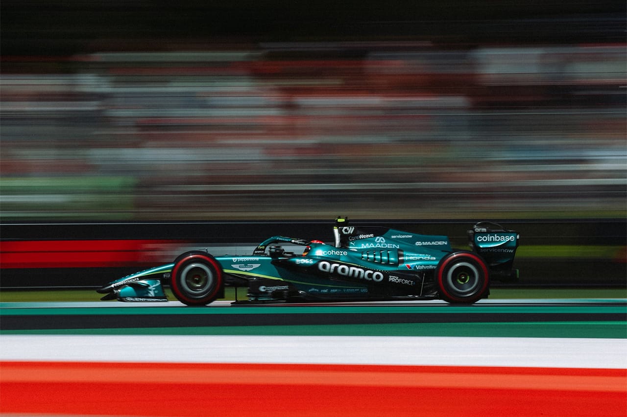 アストンマーティン・ホンダF1 トラブルでイタリアGPを2台リタイア