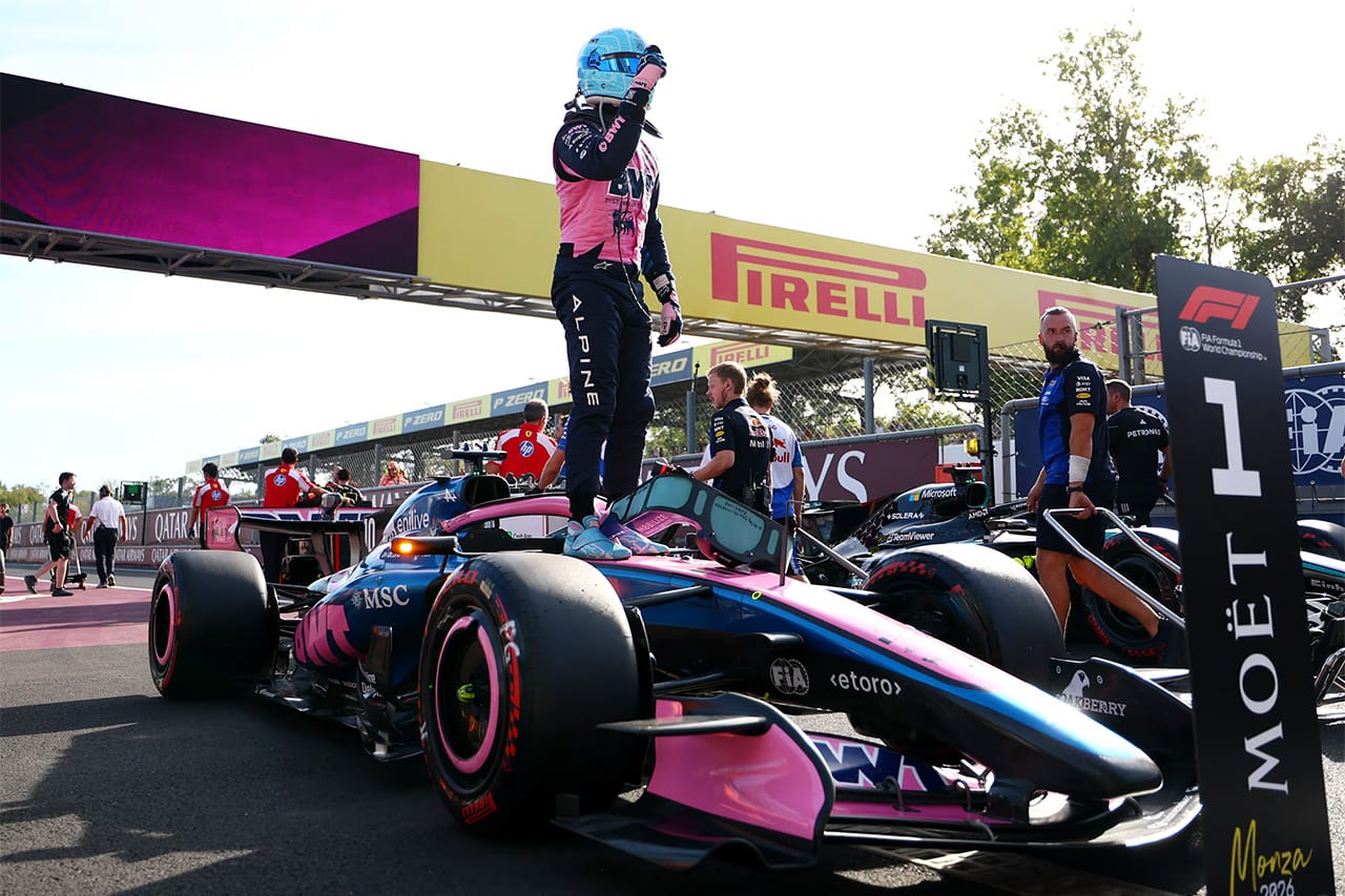 F1イタリアGP予選 詳報:ガスリー衝撃の初ポール 角田裕毅は17番手Q1敗退