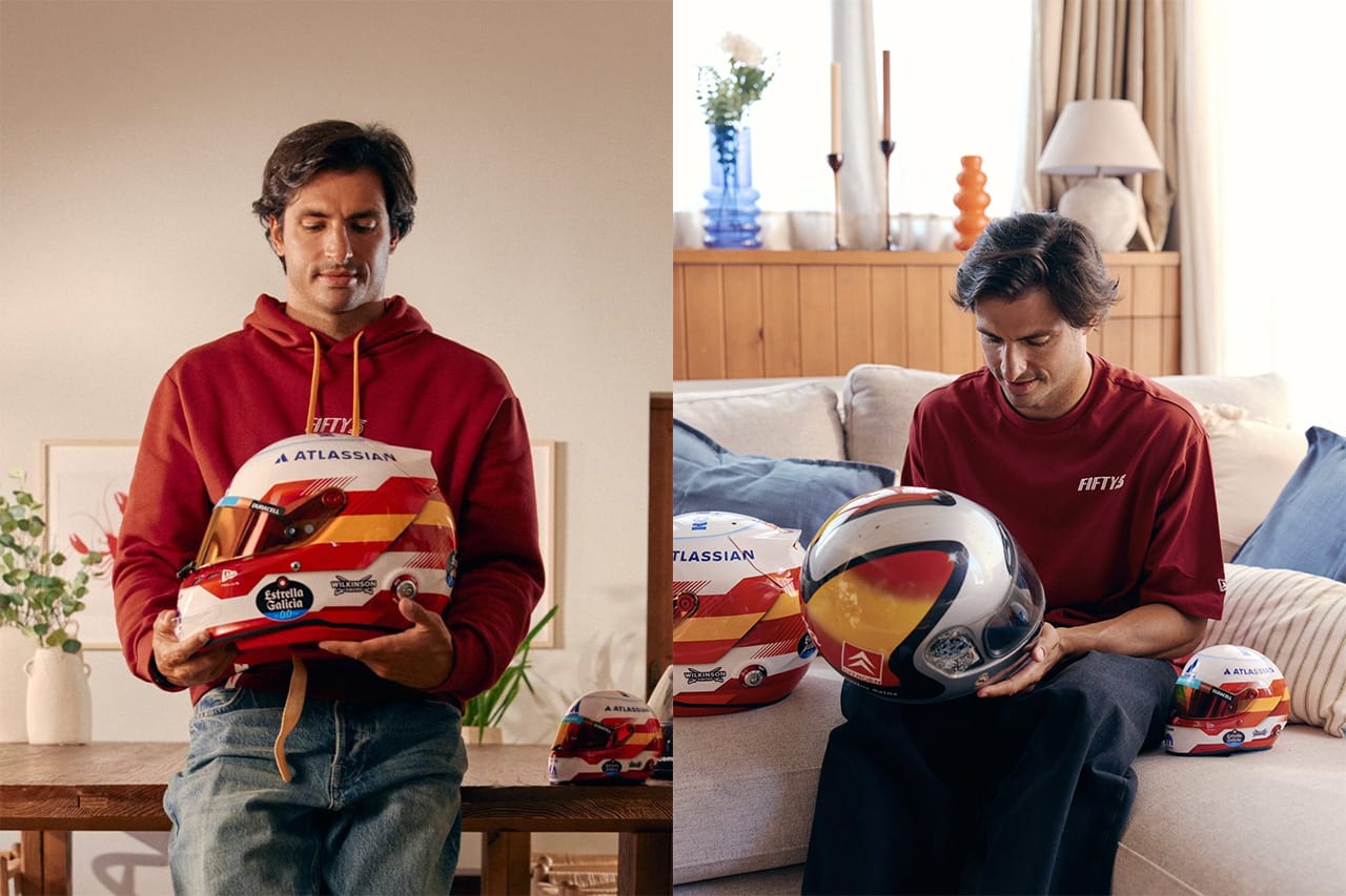 カルロス・サインツJr. F1スペインGPで原点回帰のスペシャルヘルメット