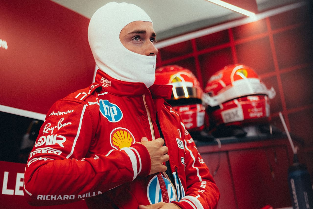 シャルル・ルクレール F1スペインGP出場は未確定「脳振とうの有無を確認」