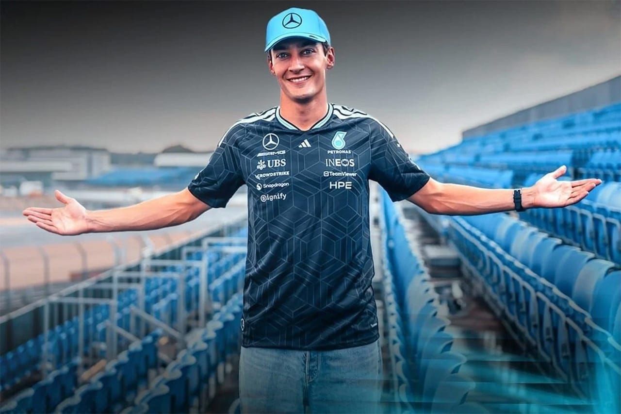 ジョージ・ラッセル F1イギリスGPに専用「GRandstand」誕生 ノリスに対抗