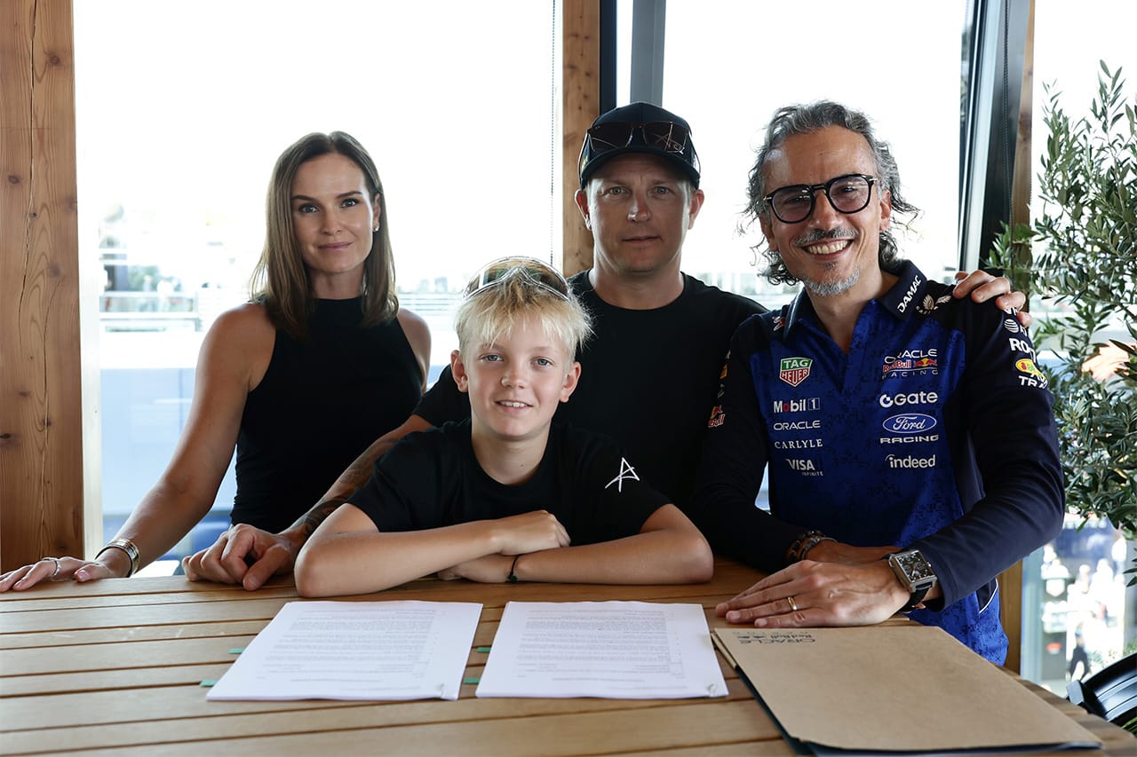 キミ・ライコネンの息子ロビン レッドブルF1育成加入が正式決定