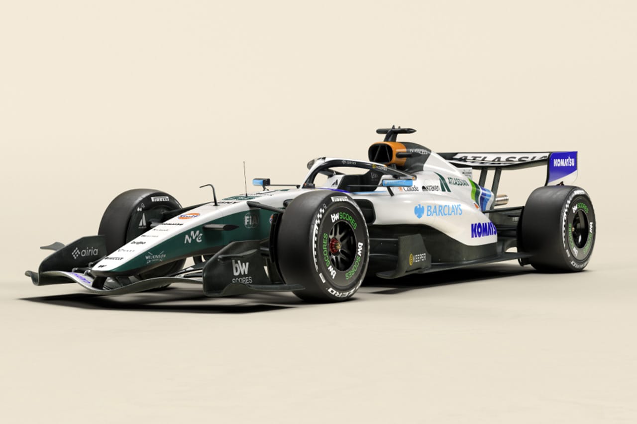 ウィリアムズF1 スペインGPで1981年FW07C復刻カラーのFW48を投入