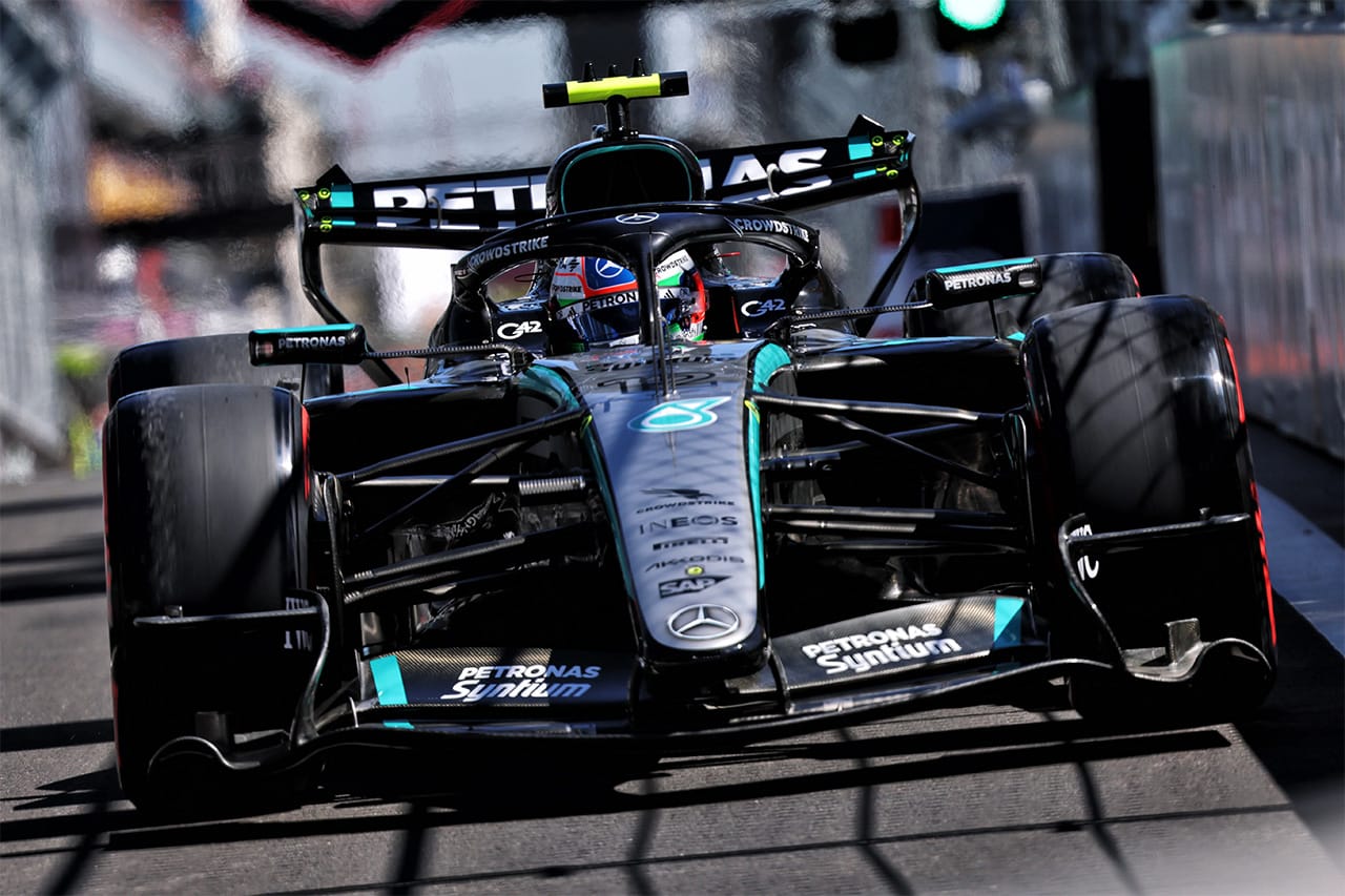 F1スペインGP FP3:アントネッリ首位 ハミルトンとベアマンのクラッシュで赤旗2度