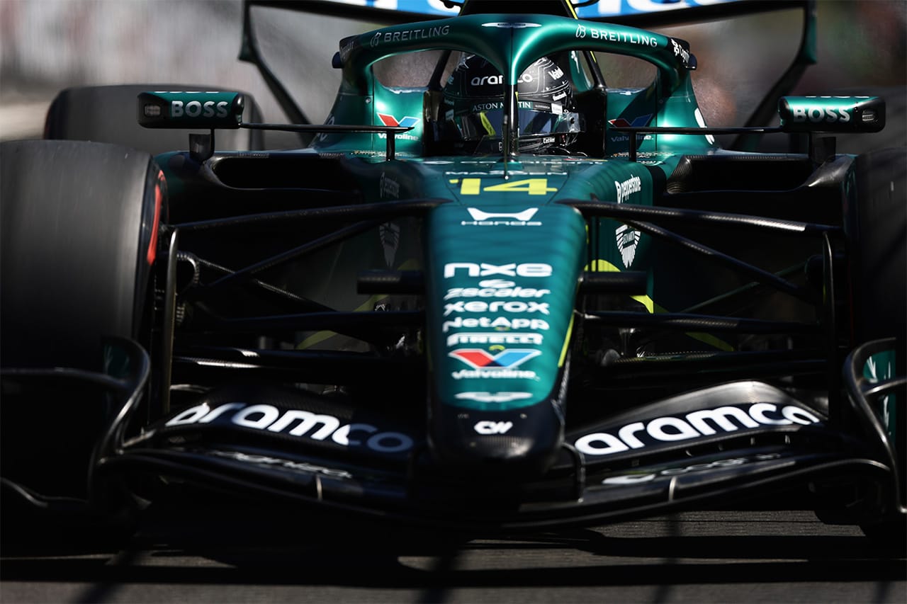 F1スペインGP予選Q1:角田裕毅が12番手通過 母国アロンソとサインツ敗退