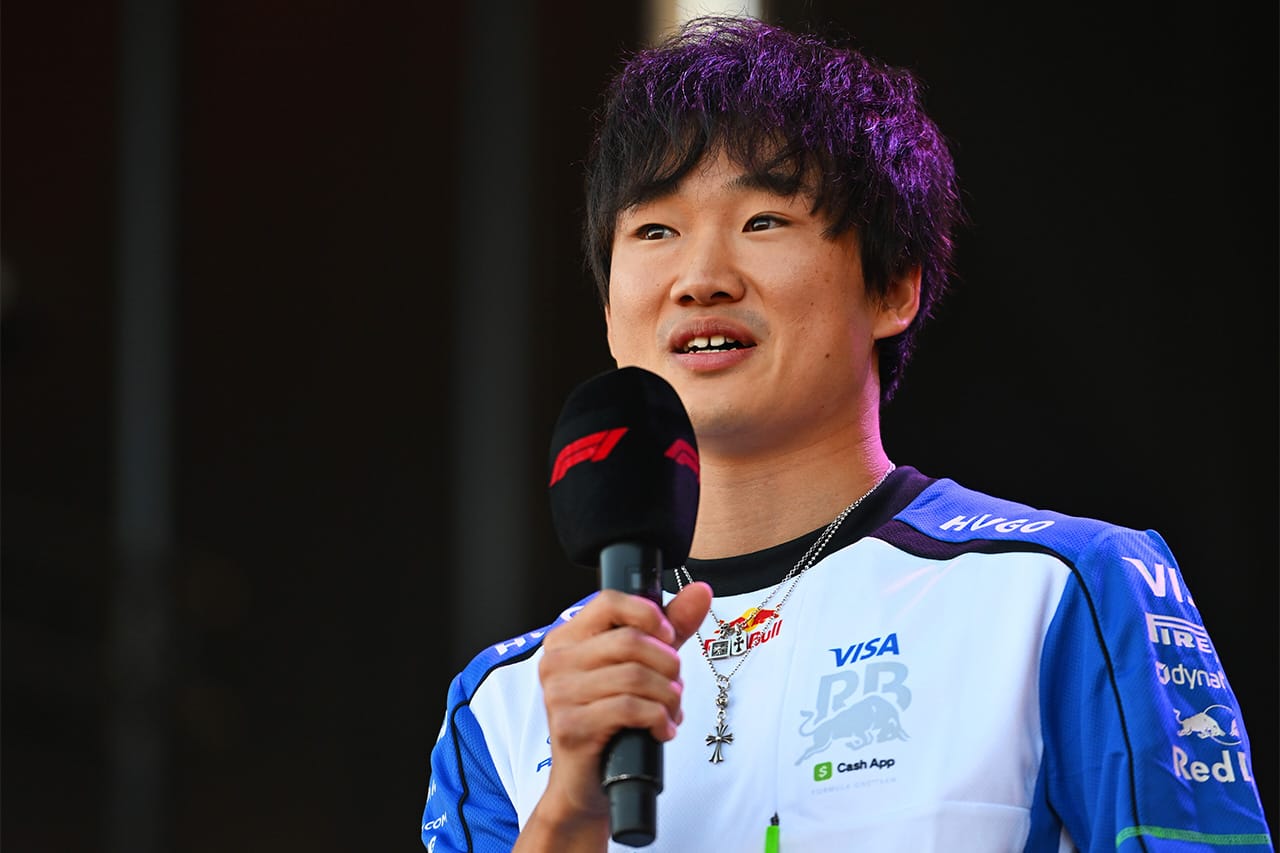 角田裕毅 F1スペインGP新コースを解説「縁石を使ってマシンを回す」