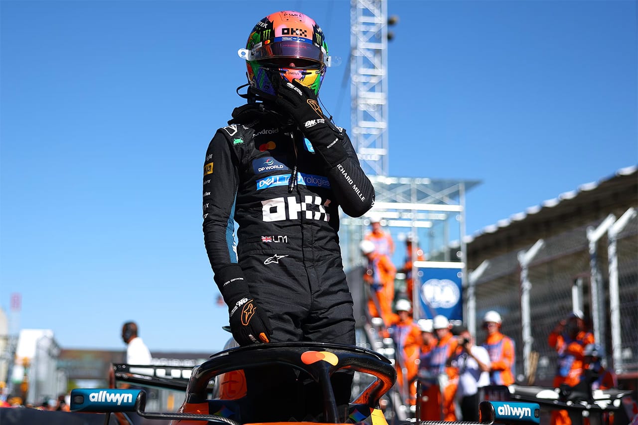F1スペインGP予選 詳報:ランド・ノリスが0.011秒差でPP 角田裕毅はQ2敗退