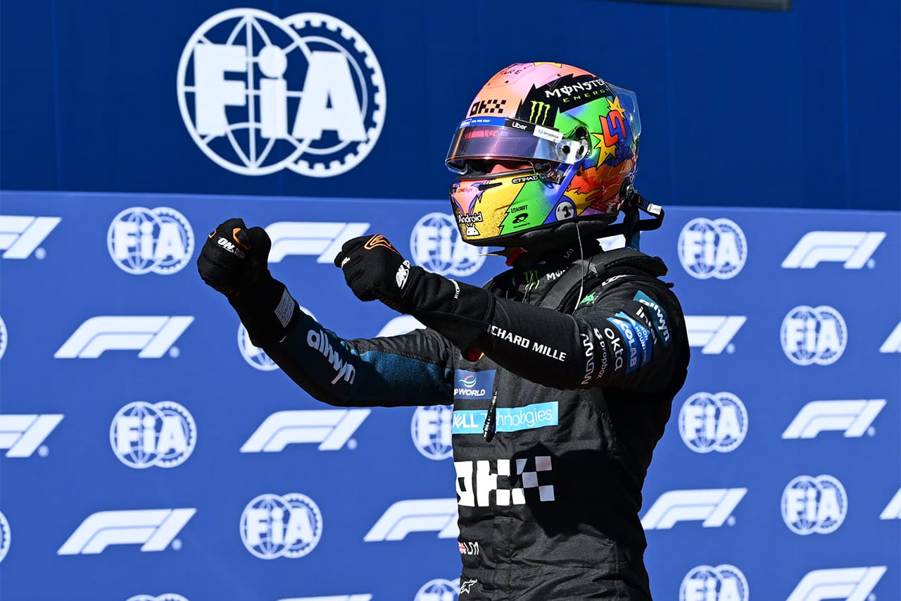 ランド・ノリス F1スペインGPで渾身のポール「キャリア最高のラップのひとつ」