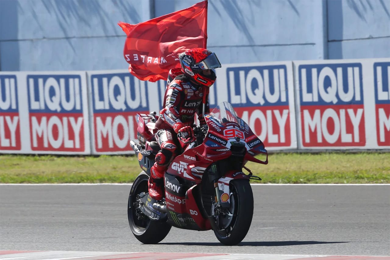 マルク・マルケス MotoGPサンマリノGP優勝で選手権首位浮上