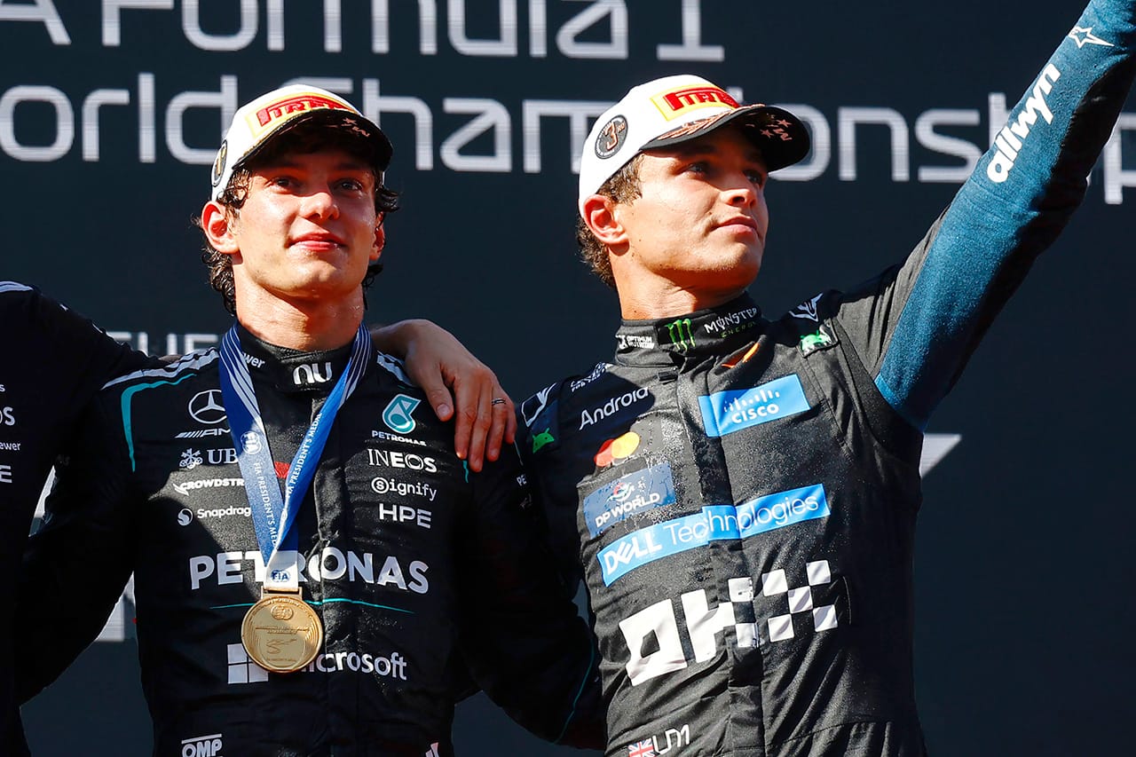 キミ・アントネッリ F1スペインGP優勝も「僕たちは勝利に値しなかった」