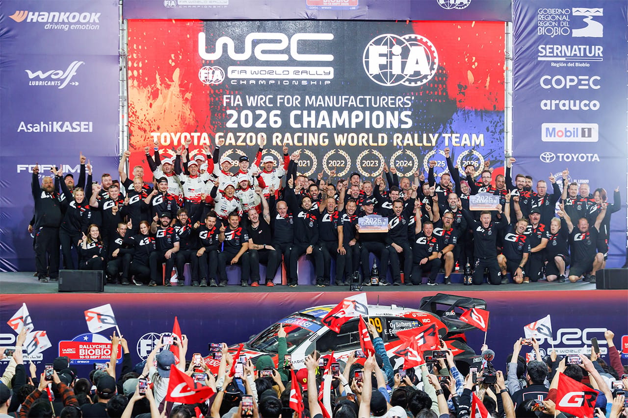 トヨタ WRC史上最多タイ10度目の王座 6連覇でランチアの大記録に並ぶ