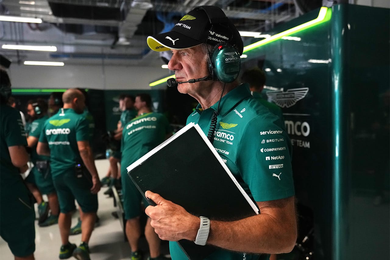 アストンマーティンF1 バクーで追加軽量化へ ニューウェイ「最適化を続ける」