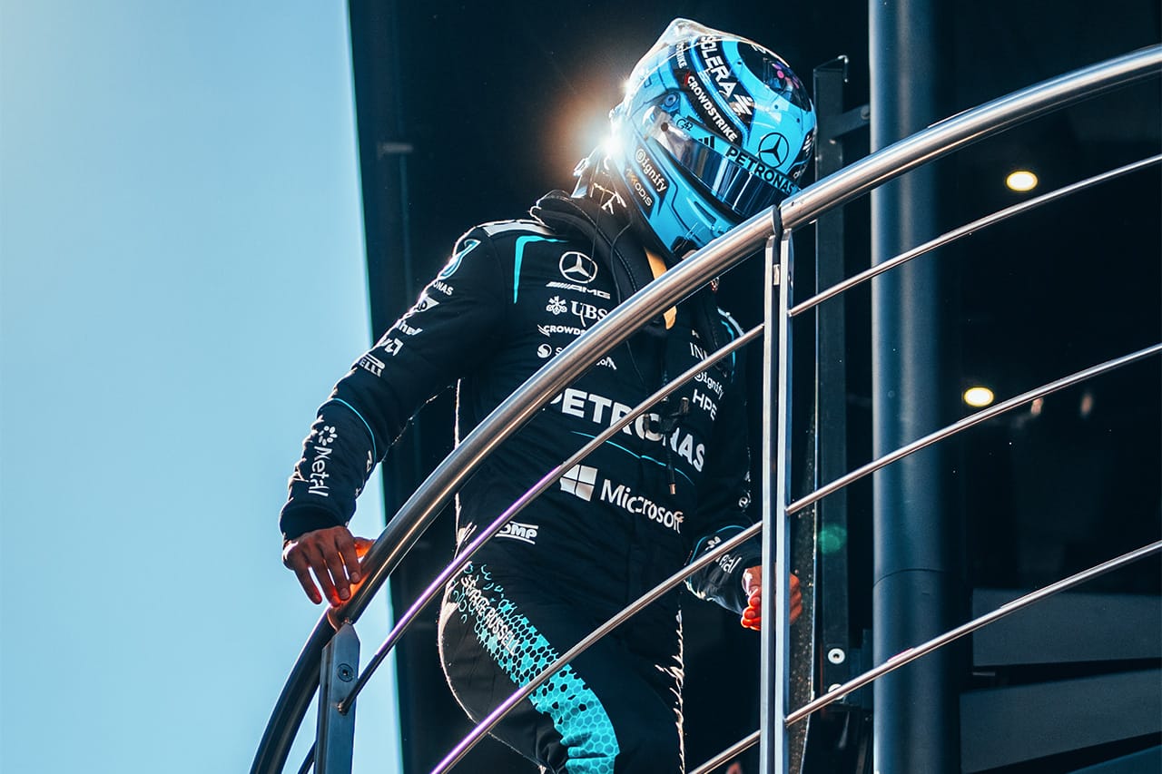 メルセデスF1 ジョージ・ラッセルの復調が課題 ヴォルフ「ポテンシャルを解放する」